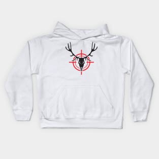 deer skull Kids Hoodie